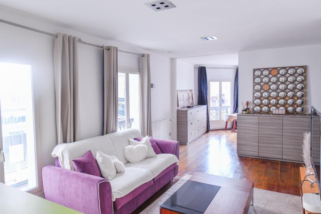 Apartamento Loft Lumineux Hyper Centre Vincennes Rer A 5 Min - Parking Gratuit Exterior foto